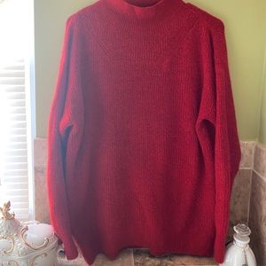 Mock neck sweater